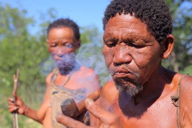 San Bushmen yasaktır