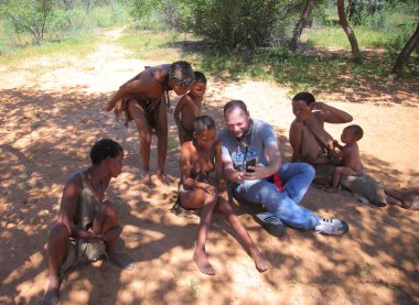 Grashoek - köy Bushmen kabilesi