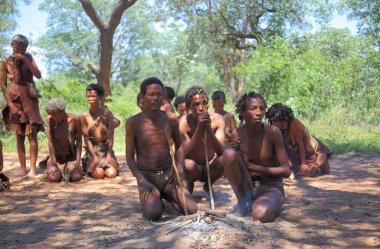 Grashoek - köy Bushmen kabilesi