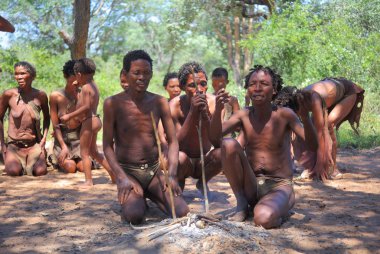 Grashoek - köy Bushmen kabilesi