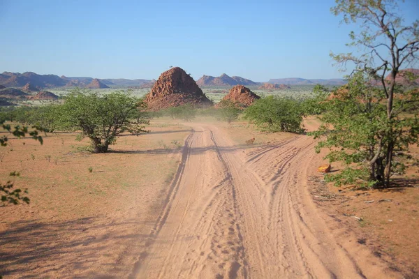 Formazione rocciosa in Namibia — Foto Stock