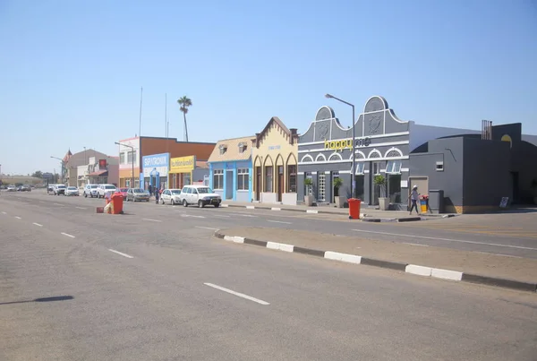 Edificios istóricos iin Swakopmund, Namibia — Foto de Stock