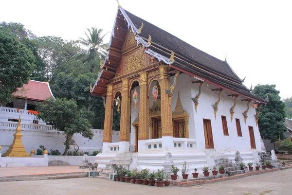 Buddyjskiej świątyni, Luang Prabang, — Zdjęcie stockowe