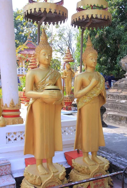 Stupa w Vientiane, Laos. — Zdjęcie stockowe