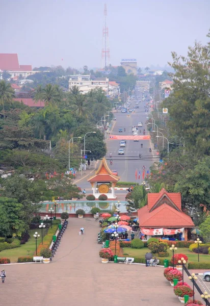 Escena de la calle en Vientiane —  Fotos de Stock