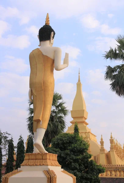 Stupa w Vientiane, Laos. — Zdjęcie stockowe