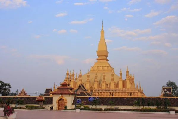 Stupa en Vientiane, Laos . — Foto de Stock