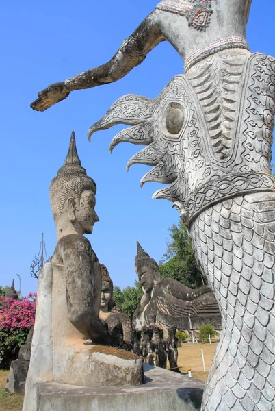 Wat Xieng Khuan Buddha park — Stock Photo, Image