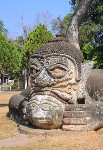 Parque de Buda Wat Xieng Khuan — Fotografia de Stock
