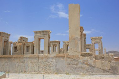 Nakş-Recep, Fars Eyaleti, İran'ın Persepolis yakın arkeolojik bölgesi. Persia