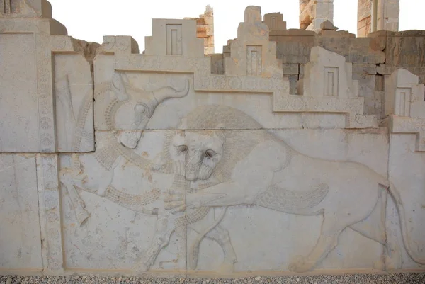 Naqsh Rajab Sitio Arqueológico Cerca Persépolis Provincia Fars Irán Persia — Foto de Stock