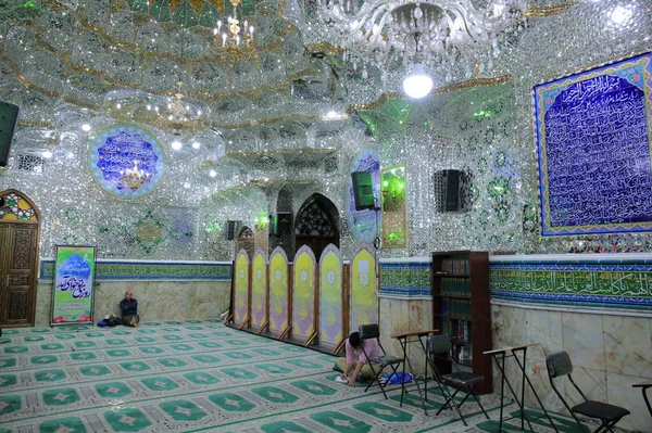 Corredor Emarat Badgir Edifício Torres Vento Palácio Golestan Teerão — Fotografia de Stock