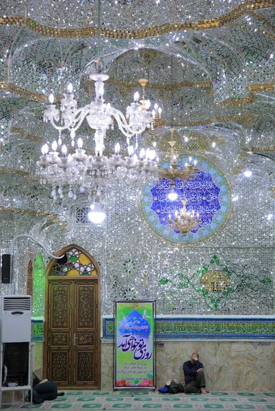 Зал Emarat Badgir Здание Башен Ветра Дворца Голестан Тегеране — стоковое фото