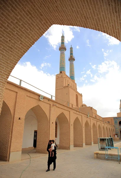 Amir Chakhmaq Complex Στο Yazd Ιράν — Φωτογραφία Αρχείου