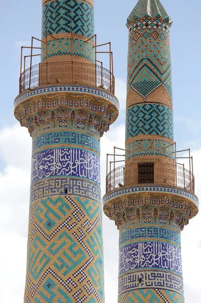 Amir Chakhmaq Złożone Yazd Iran — Zdjęcie stockowe