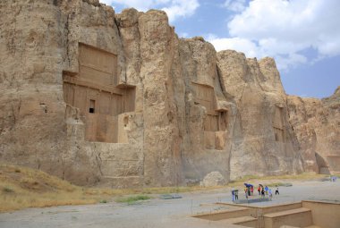Kaya mezarları Nakş-Rüstem, Iran