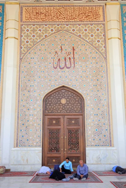 Mesquita Nasir Molk Shiraz Irão Conhecido Persa Como Masjed Naseer — Fotografia de Stock