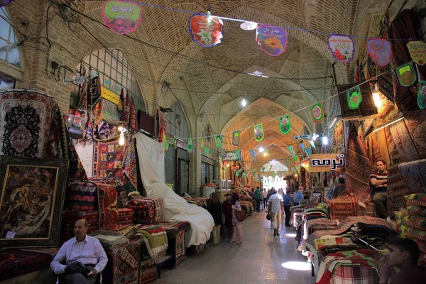 Traditioneller Iranischer Basar Shiraz Iran — Stockfoto