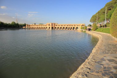 Esfahan İran'ın güzel eski köprü