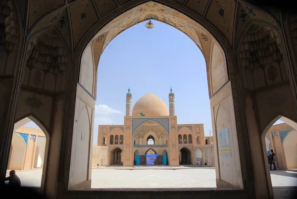 Hermosa Mezquita Kashan Irán — Foto de Stock