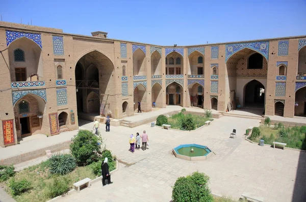 Complexo Santuário Shah Nematollah Vali Província Kerman Kerman — Fotografia de Stock