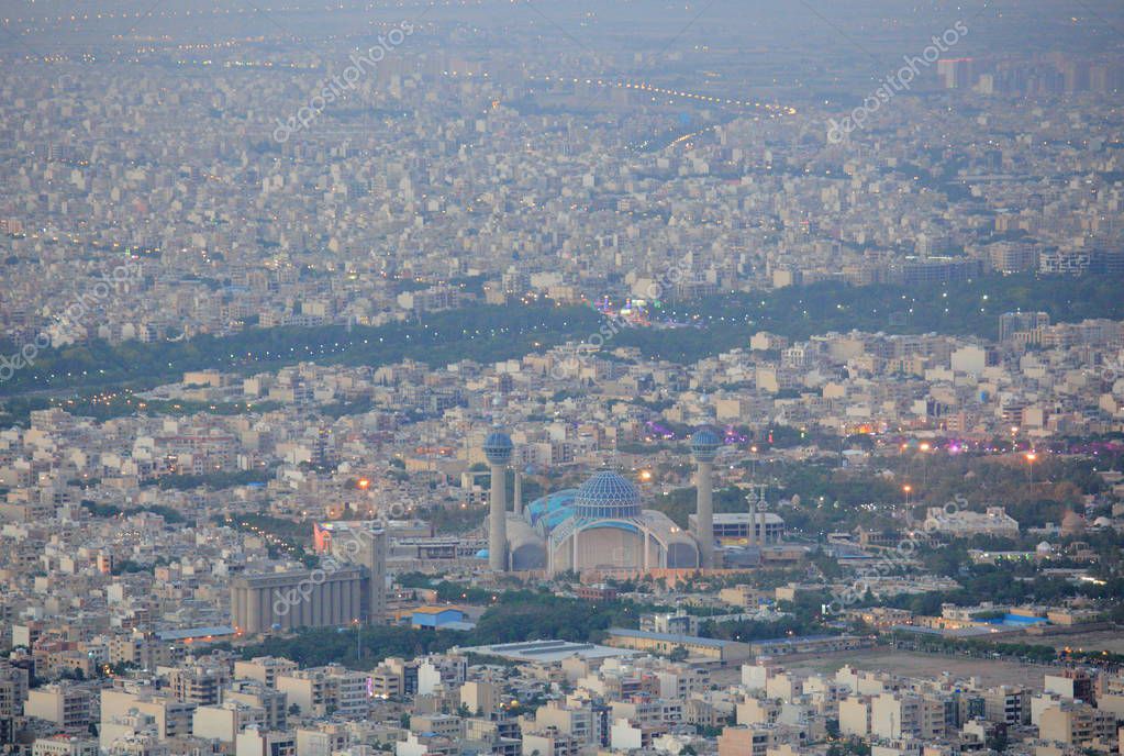 Aerial View City Esfahan Iran — Stock Photo © YuryBirukov ...