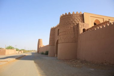 Rayen Castle, Bam, Iran yakınındaki Kirman Eyaleti.