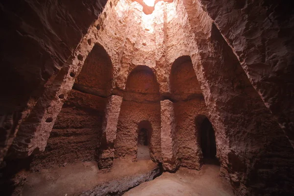 Kerman Província Shafi Abad Aldeia Kaluts Dasht Lut Deserto — Fotografia de Stock