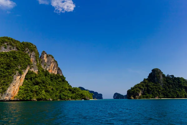 Laguna insular en el océano, Tailandia —  Fotos de Stock
