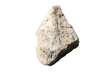 Scree Taşı 'nın beyaz zeminine dokunmuş nesne: Suya batırılmış dağlardan gelen kayalar daha sonra hızlandırılır.