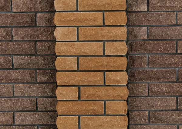 Wall of bricks, background of bricks — Stock Photo, Image