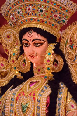 Tanrıça Durga heykeli