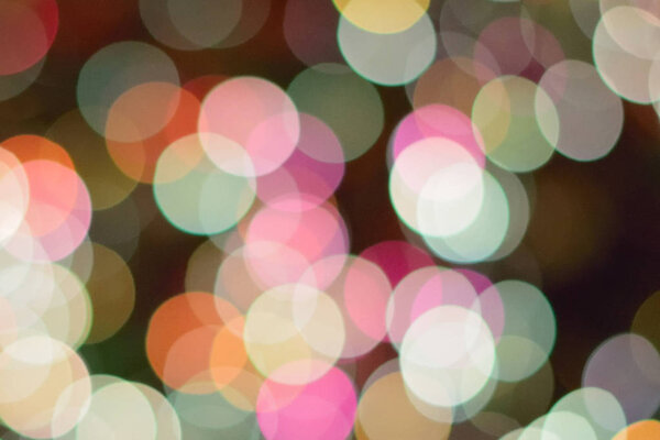 abstract background with blurred bokeh, copy space