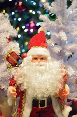 Noel tatil arka planda dikey çerçeve