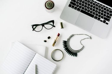 Üstten Görünüm Ofis Masası