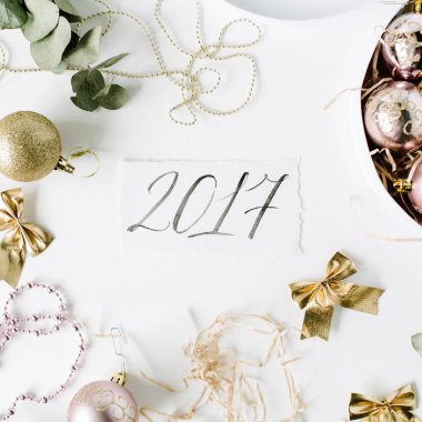 hat numarası 2017 ve çerçeve Noel süsleri yapılan