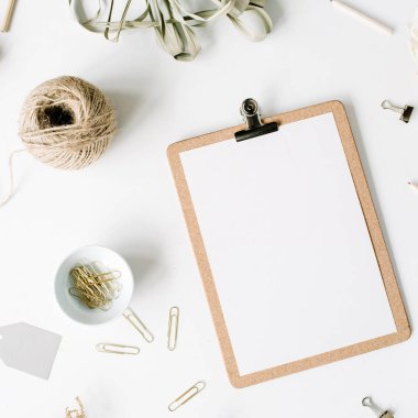 Üstten Görünüm ofis masaları