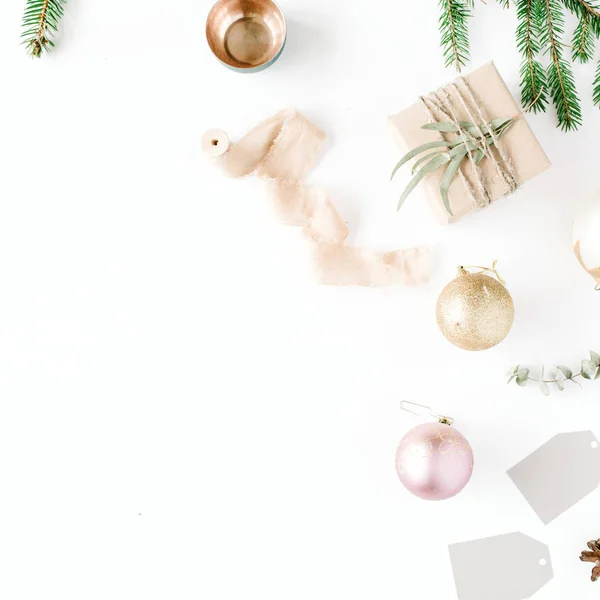 Boules de Noël lumineuses — Photo