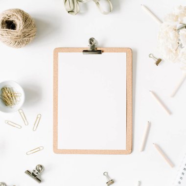 Üstten Görünüm ofis masaları