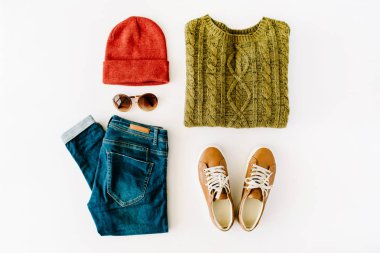  sonbahar ve kış giysileri kolaj