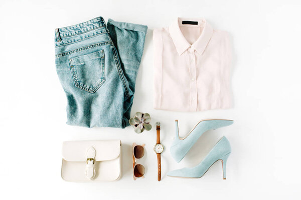 Коллаж модной одежды
