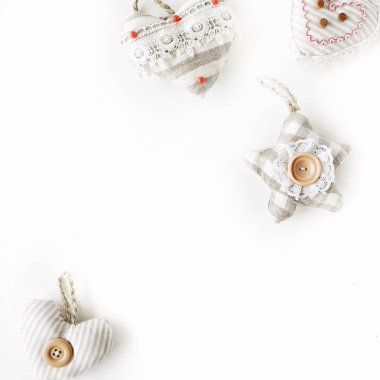 Düz yatıyordu Noel dekorasyon