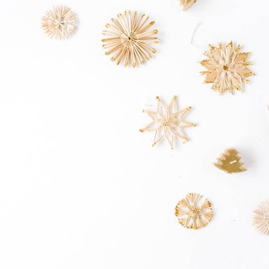 Trendy creatiove Noel ve yeni yıl kompozisyon