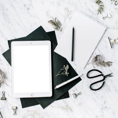 Modern Daire yatıyordu, en iyi görünümü çalışma alanı