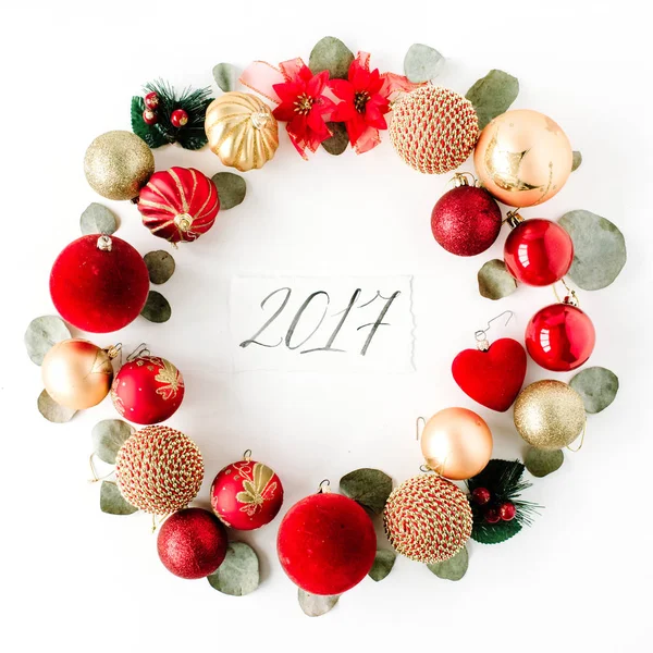 Módní vánoční nebo novoroční dekorace — Stock fotografie