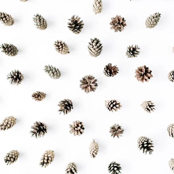 Arranjo de padrão de cone em branco — Fotografia de Stock