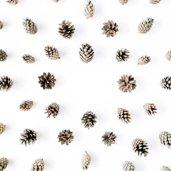 Arranjo de padrão de cone em branco — Fotografia de Stock