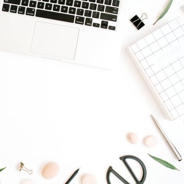 ofis tablo Masası çerçevesinde Üstten Görünüm