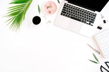 Üstten Görünüm office tablo Resepsiyon