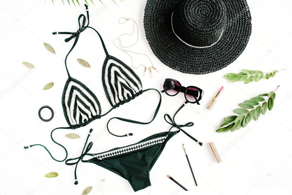 female summer bikini swimsuit accessories